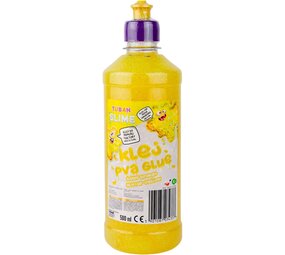 Tuban Glitterlijm Geel 500 ml