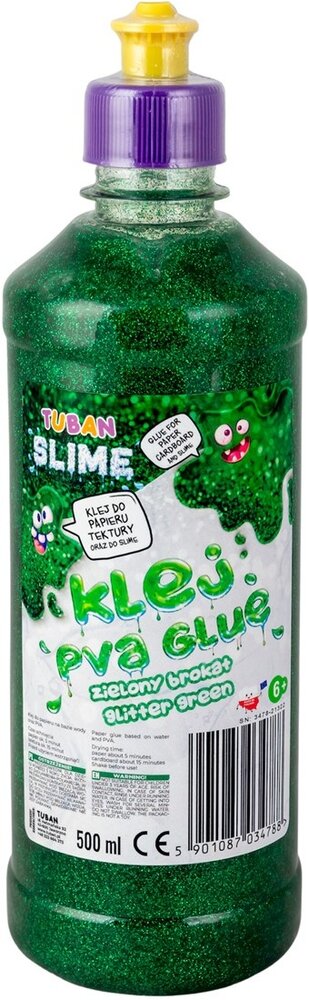 Tuban Glitterlijm Groen 500 ml