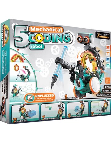 The Source 5 in 1 Mechanical Coding Robot