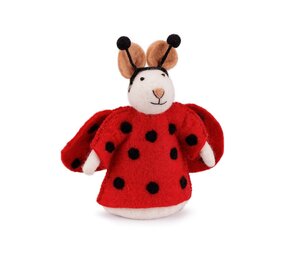 Sjaal met Verhaal Decoratie Muis Lieveheersbeestje Sjaal met Verhaal Decoratie Muis Lieveheersbeestje