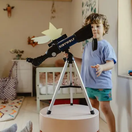KidyWolf KIDYTELESCOPE Monoculaire Driepoottelescoop KidyWolf KIDYTELESCOPE Monoculaire Driepoottelescoop
