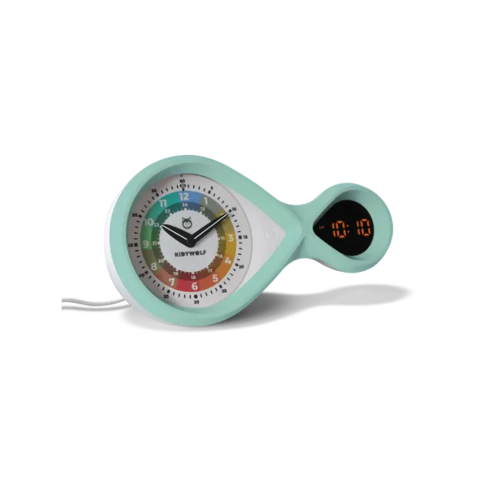 KidyWolf KIDYALARM Educatieve Wekker Munt KidyWolf KIDYALARM Educatieve Wekker Munt