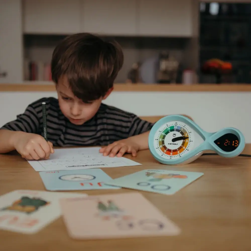 KidyWolf KIDYALARM Educatieve Wekker Munt KidyWolf KIDYALARM Educatieve Wekker Munt