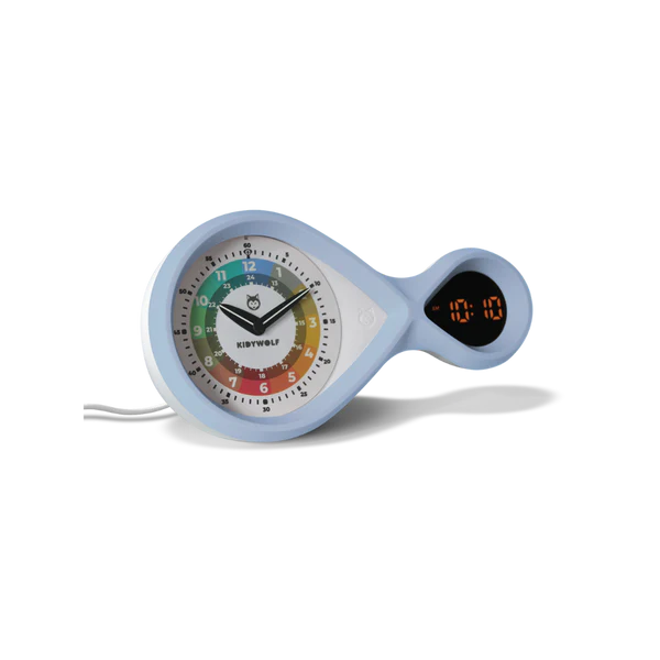KIDYALARM Educatieve Wekker Blauw afbeelding