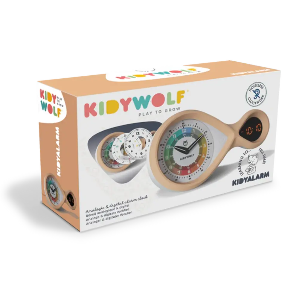 KidyWolf KIDYALARM Educatieve Wekker Meloen KidyWolf KIDYALARM Educatieve Wekker Meloen