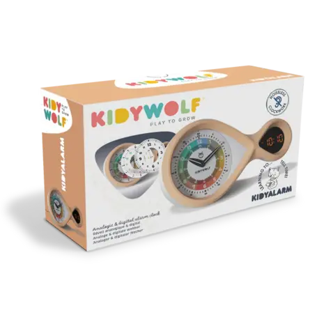 KidyWolf KIDYALARM Educatieve Wekker Meloen KidyWolf KIDYALARM Educatieve Wekker Meloen