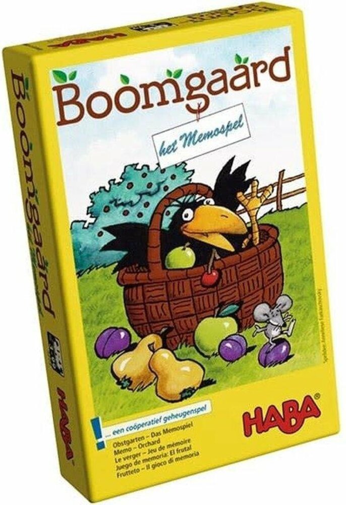 HABA Memo Boomgaard reisspel HABA Memo Boomgaard reisspel