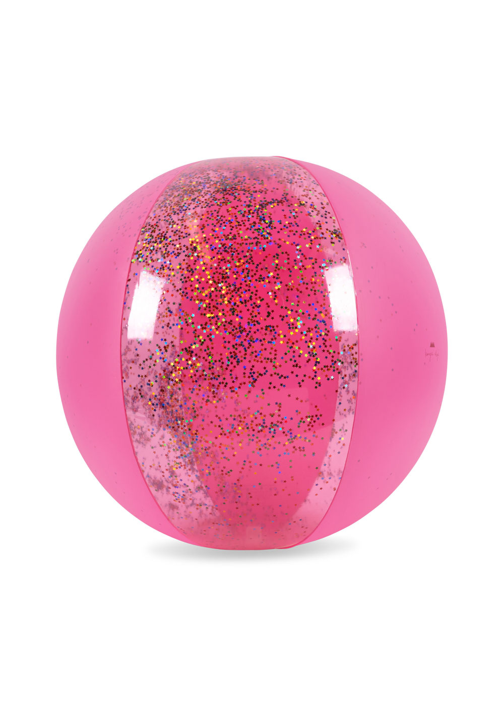 Strandbal Transparant Pink Large afbeelding