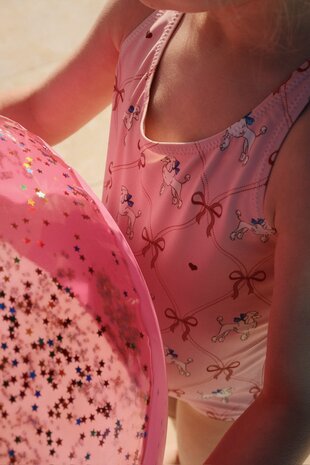 Konges Slojd Strandbal Transparant Pink Konges Slojd Strandbal Transparant Pink