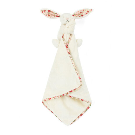 Jellycat Blossom Cream Bunny 'Berry' Soother Knuffeldoek Jellycat Blossom Cream Bunny 'Berry' Soother Knuffeldoek