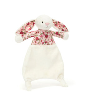 Jellycat Blossom Cream Bunny 'Berry' Comforter Knuffeldoek
