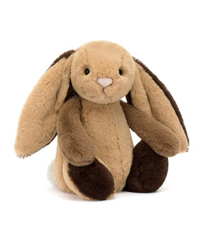 Jellycat Bashful Patchwork Brown Bunny Original