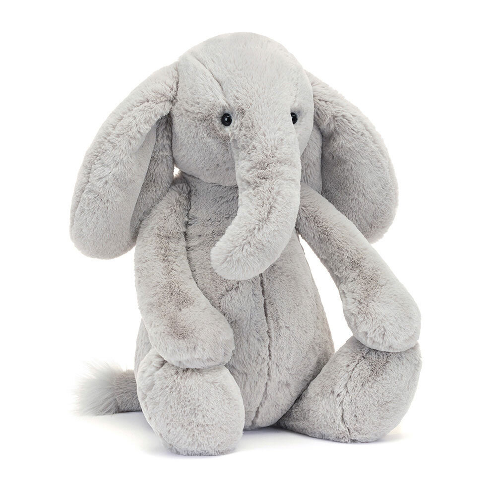 Jellycat Bashful Luxe Elephant Thuddeus Big Jellycat Bashful Luxe Elephant Thuddeus Big