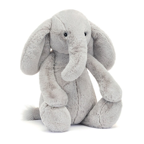 Jellycat Bashful Luxe Elephant Thuddeus Big Jellycat Bashful Luxe Elephant Thuddeus Big