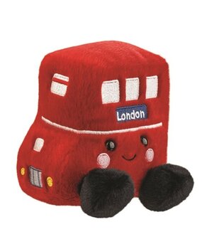 Palm Pals Knuffel Engelse Dubbeldekker Bus