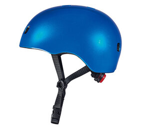 Micro Step Helm Deluxe Blauw Metallic Maat M Micro Step Helm Deluxe Blauw Metallic Maat M