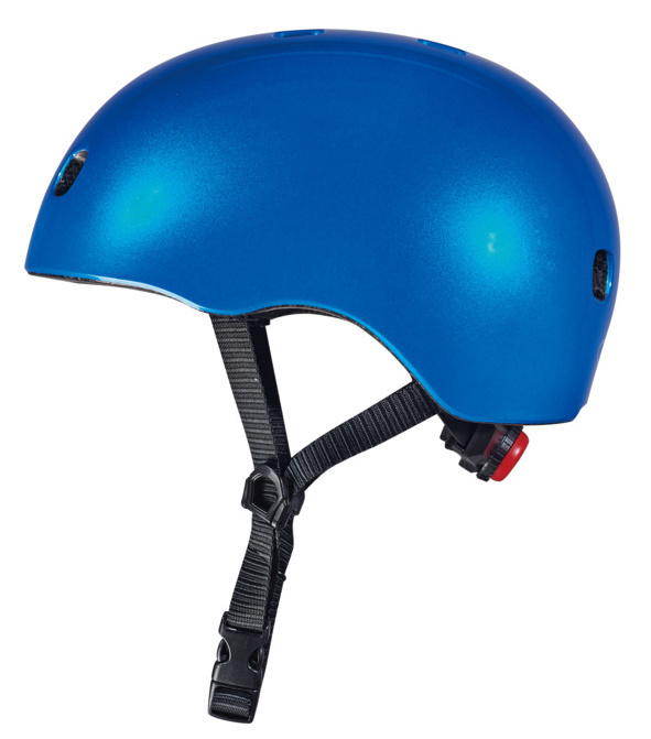Helm Deluxe Blauw Metallic Maat M afbeelding