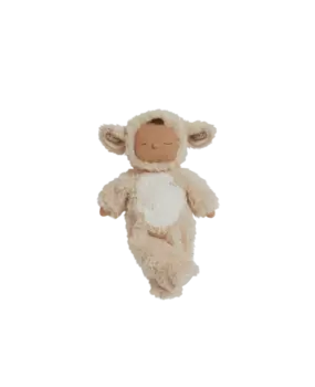 Olli Ella Cozy Dinkums Lamby Picket Cream