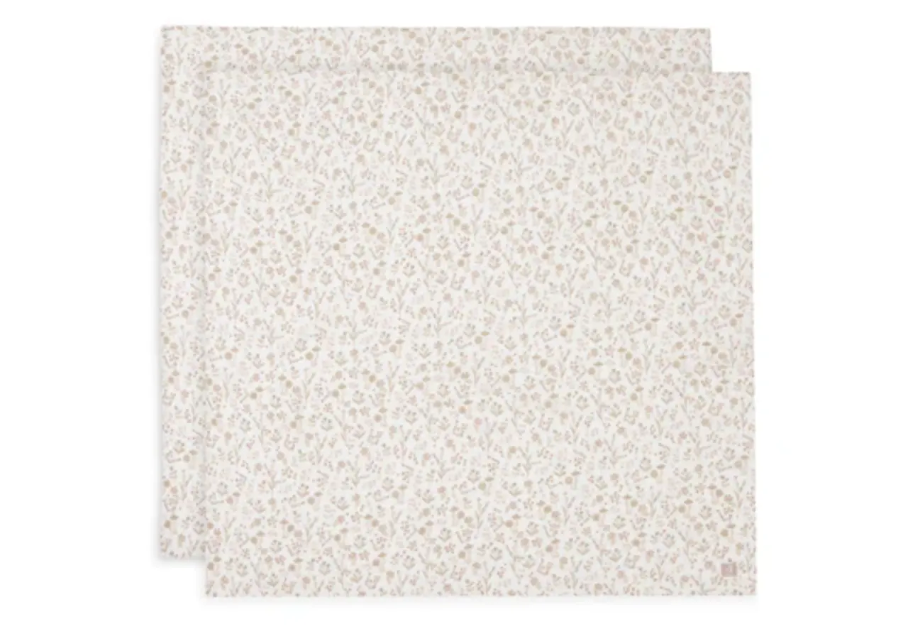 Jollein Hydrofiele Doek Large Bloomy 2-pack Jollein Hydrofiele Doek Large Bloomy 2-pack