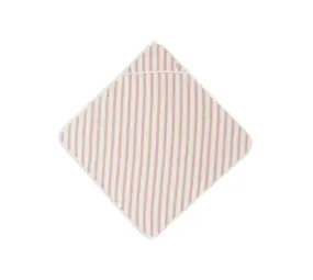 Jollein Badcape Stripe Terry Wild Rose Jollein Badcape Stripe Terry Wild Rose