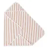 Jollein Badcape Stripe Terry Wild Rose Jollein Badcape Stripe Terry Wild Rose