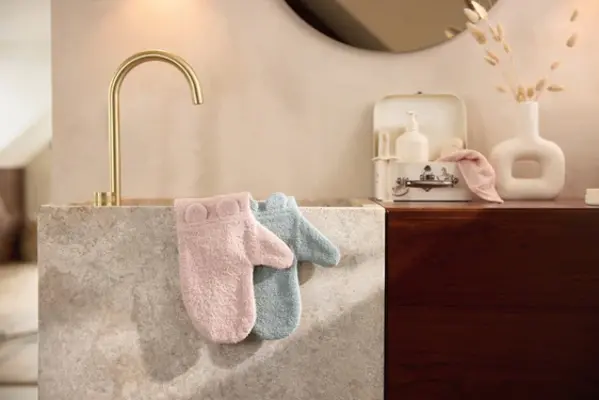 Jollein Washand Badstof Ears Sea Green Jollein Washand Badstof Ears Sea Green