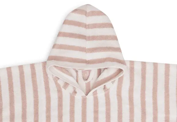 Jollein Badponcho Stripe Terry Wild Rose Jollein Badponcho Stripe Terry Wild Rose