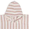 Jollein Badponcho Stripe Terry Wild Rose Jollein Badponcho Stripe Terry Wild Rose