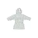Jollein Badjas Stripe Terry Sea Green Jollein Badjas Stripe Terry Sea Green