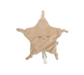 Jollein Speendoekje Little Star Biscuit Jollein Speendoekje Little Star Biscuit