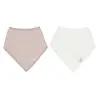 Jollein Slab Bandana Hydrofiel Wild Rose/Oatmeal 2-pack Jollein Slab Bandana Hydrofiel Wild Rose/Oatmeal 2-pack