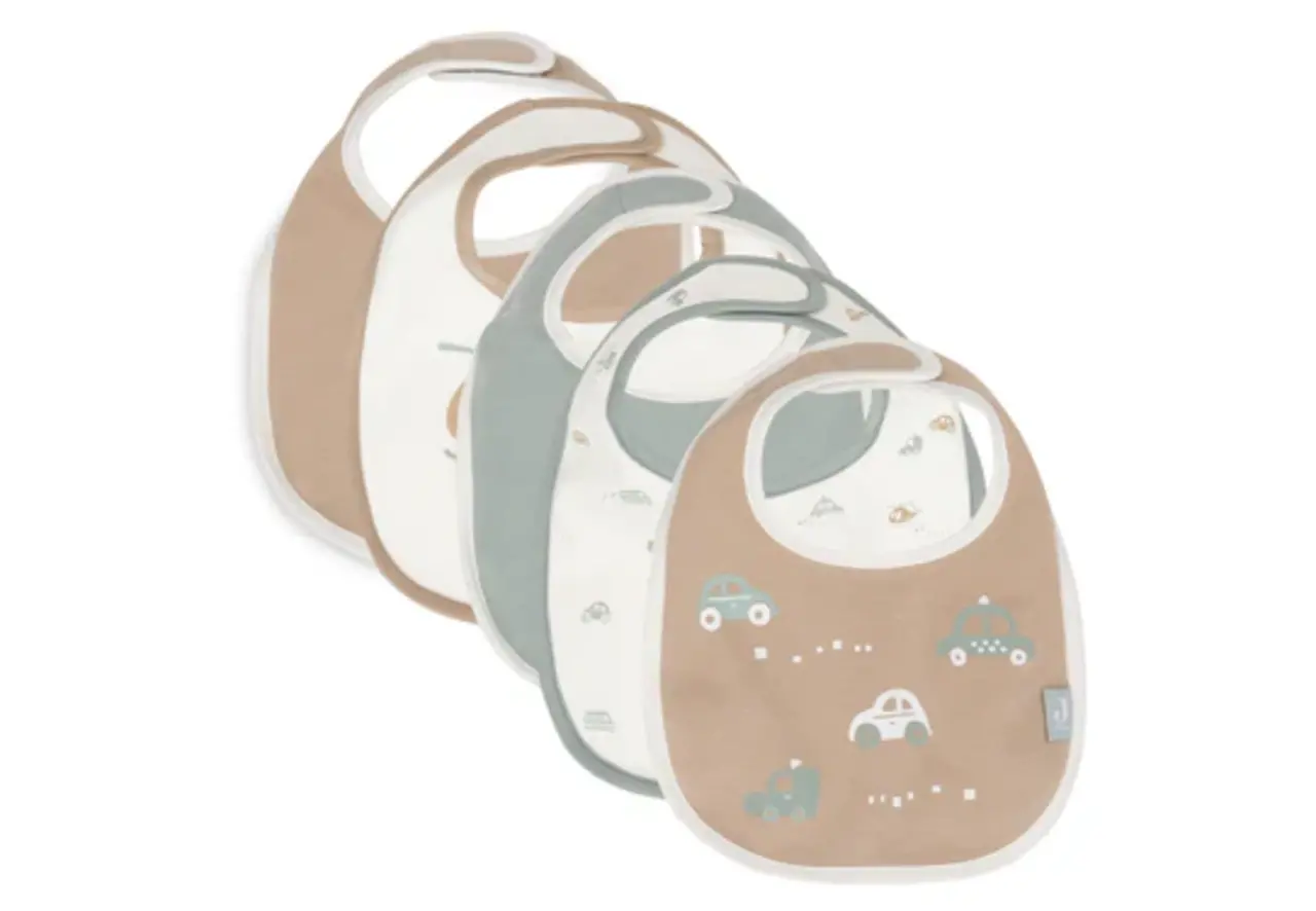 Jollein Slab Jersey Waterproof On The Go 5-pack Jollein Slab Jersey Waterproof On The Go 5-pack