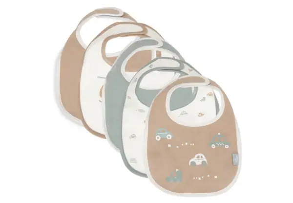 Jollein Slab Jersey Waterproof On The Go 5-pack Jollein Slab Jersey Waterproof On The Go 5-pack