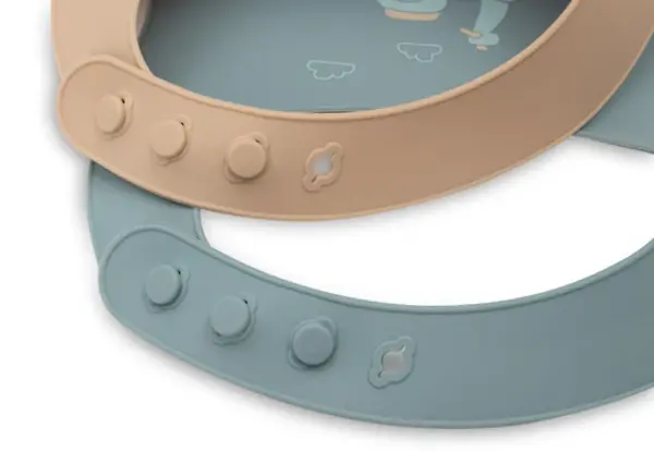 Jollein Slab Siliconen On The Go 2-pack Jollein Slab Siliconen On The Go 2-pack