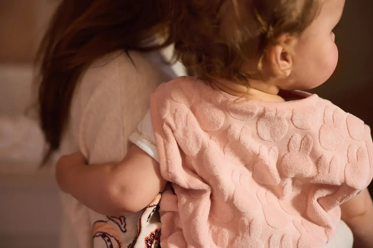 Jollein Slaapzak Jersey Miffy Jacquard Terry Wild Rose Jollein Slaapzak Jersey Miffy Jacquard Terry Wild Rose