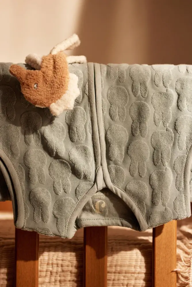 Jollein Slaapzak Jersey Miffy Jacquard Terry Sea Green