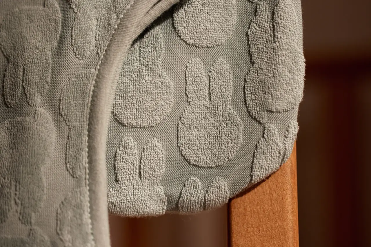 Jollein Slaapzak Jersey Miffy Jacquard Terry Sea Green