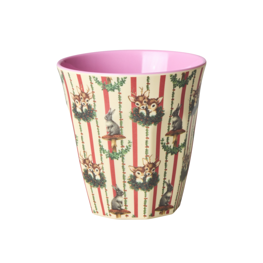 Rice Melamine Beker - Medium - Sweet Forest Rice Melamine Beker - Medium - Sweet Forest