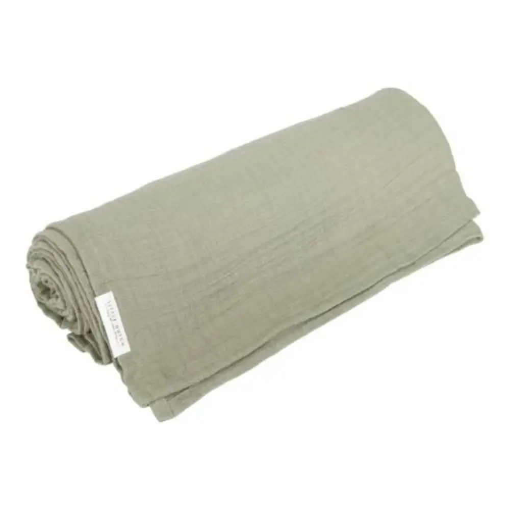 Little Dutch Hydrofiele Doek Swaddle Little Farm Olive 2-pack Little Dutch Hydrofiele Doek Swaddle Little Farm Olive 2-pack