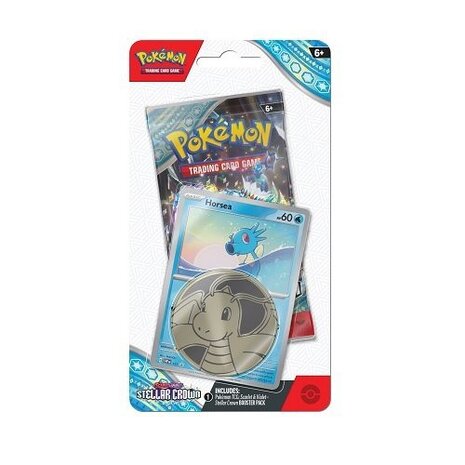 Pokemon TCG Scarlet & Violet Stellar Crown Checklane Horsea Pokemon TCG Scarlet & Violet Stellar Crown Checklane Horsea