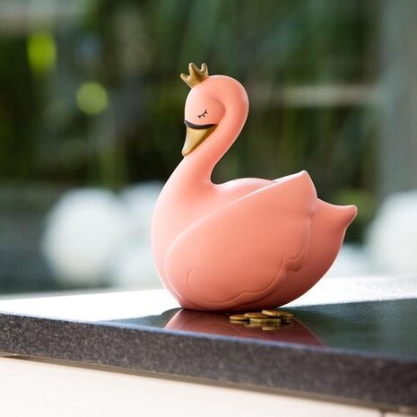 Atelier Pierre Junior Dame Blanche Spaarpot Zwaan Peach Atelier Pierre Junior Dame Blanche Spaarpot Zwaan Peach