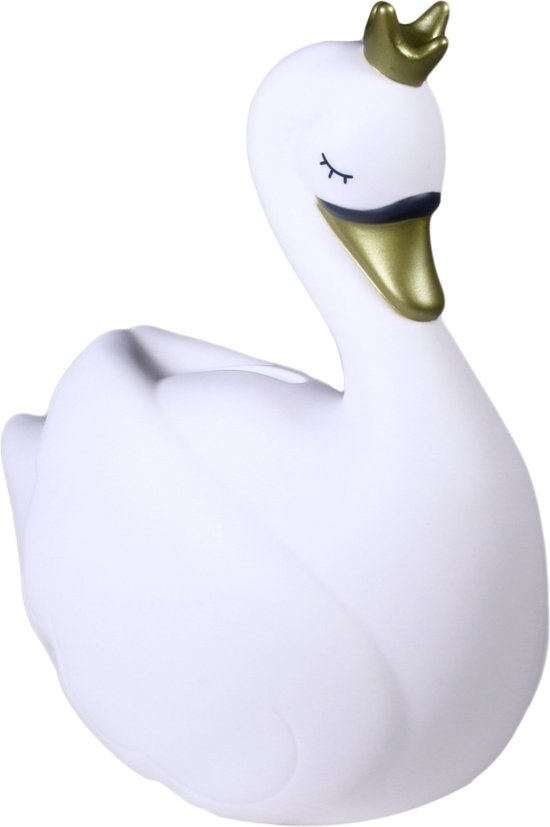 Dame Blanche Spaarpot Zwaan Wit afbeelding