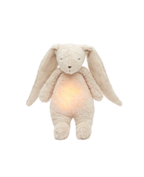 Moonie Knuffelkonijn met Geluid en Nachtlamp Sand Natur 2.0