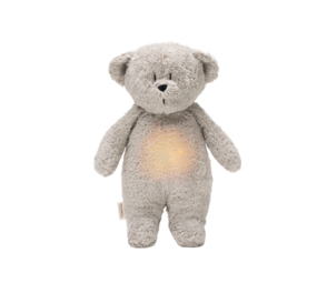 Moonie Knuffelbeer met Geluid en Nachtlamp Gray Natur 2.0 Moonie Knuffelbeer met Geluid en Nachtlamp Gray Natur 2.0