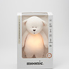 Moonie Knuffelbeer met Geluid en Nachtlamp Cream 2.0