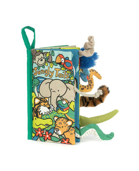 Jellycat Jungly Tails Voelboekje