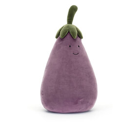 Jellycat Vivacious Vegetable Aubergine Large Jellycat Vivacious Vegetable Aubergine Large