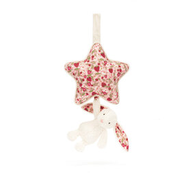 Jellycat Blossom Cream Bunny 'Berry' Musical Pull Jellycat Blossom Cream Bunny 'Berry' Musical Pull