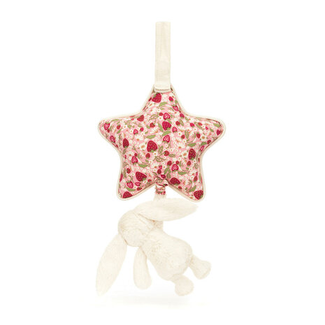 Jellycat Blossom Cream Bunny 'Berry' Musical Pull Jellycat Blossom Cream Bunny 'Berry' Musical Pull