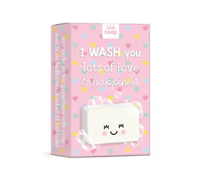 Studio Schatkist Zeep 'I WASH you lots of love & happiness' Studio Schatkist Zeep 'I WASH you lots of love & happiness'